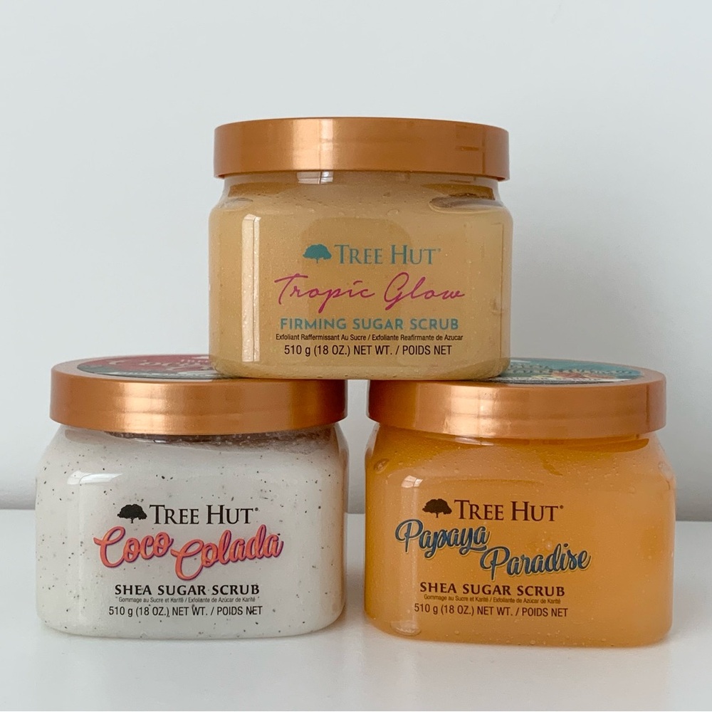 3 x Tree Hut Shea Sugar Scrubs
